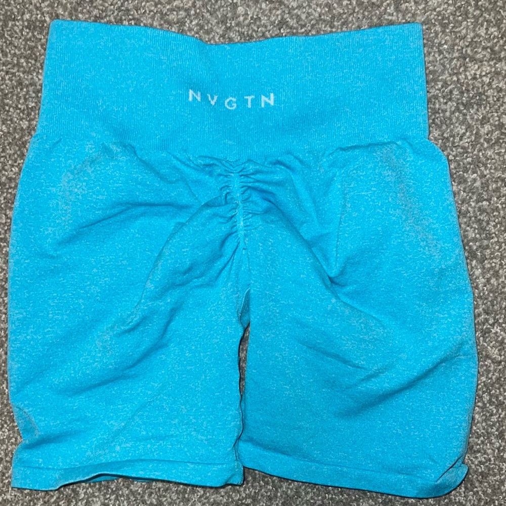 nvgtn seamless shorts with scrunch